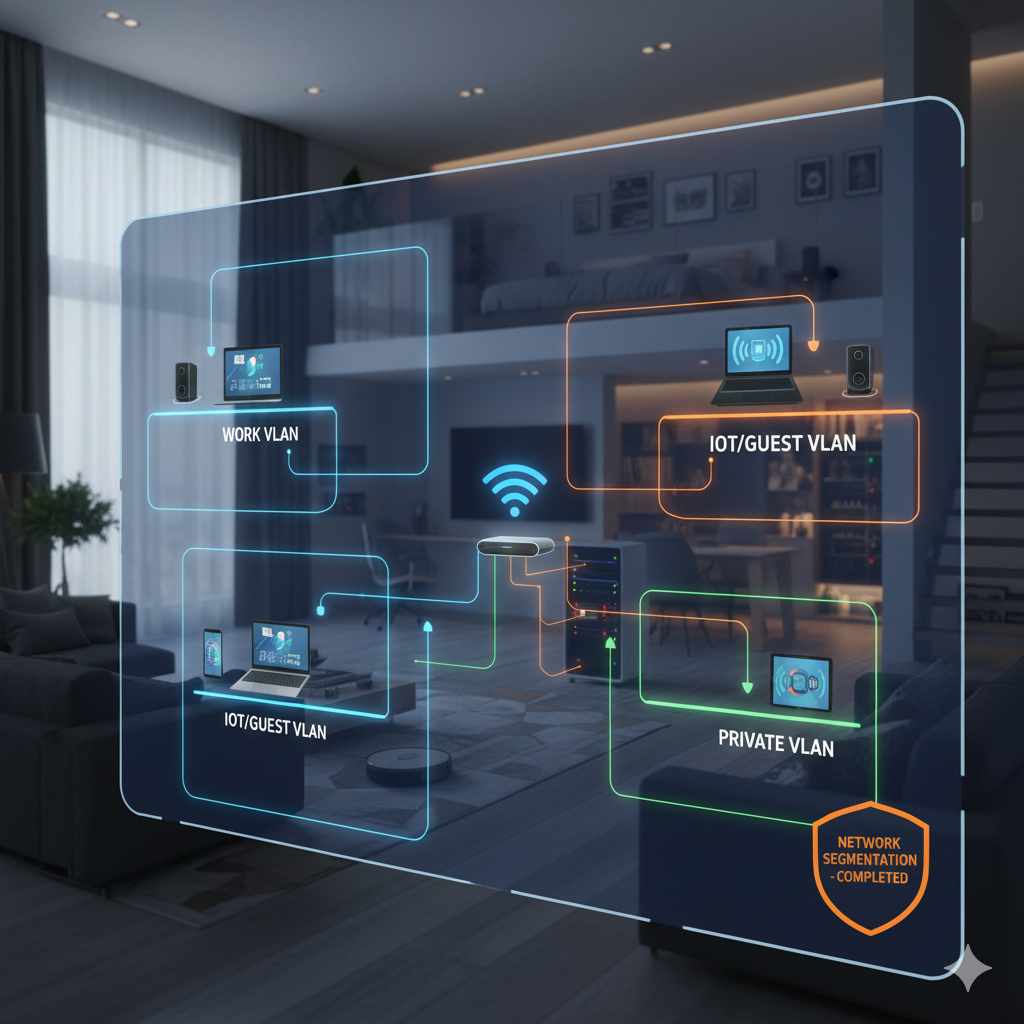 Netzwerksegmentierung und WLAN-Optimierung